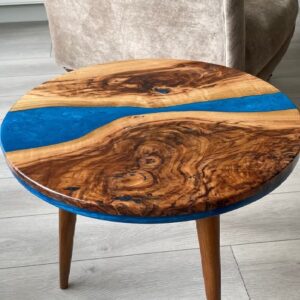 resin round cofee table