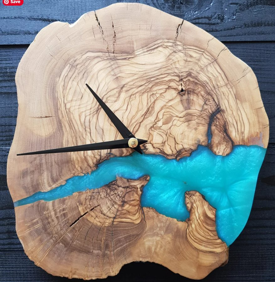 resin wall clock