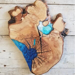 resin wall clock