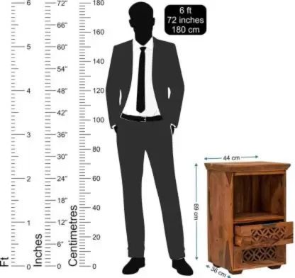 Mid-Century Modern Nightstand - Image 5