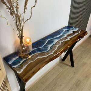 Epoxy Resin Furniture - Console Side Table