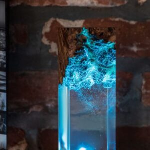 Epoxy resin lamp – epoxy resin bedroom furniture – epoxy resin designer lamp – epoxy table lamp