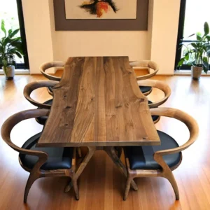 live edge dining table