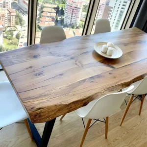live edge dining table