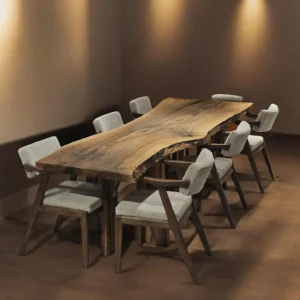 live edge dining table